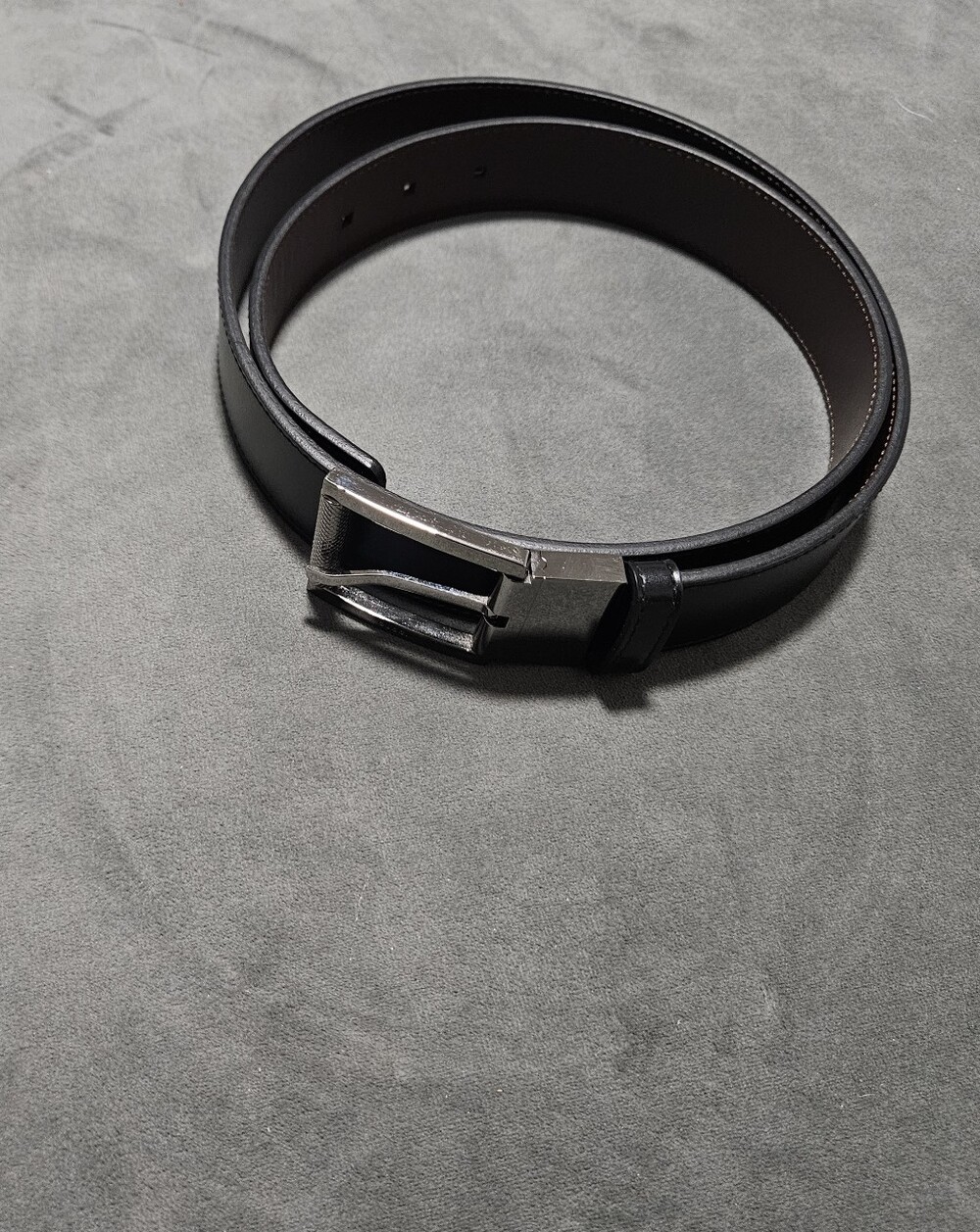 Gucci Leather Belt Brown Black - Picture 2 of 6